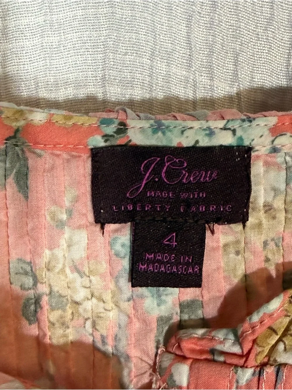 J. Crew crew liberty